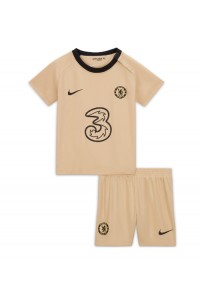 Chelsea Babytruitje 3e tenue Kind 2022-23 Korte Mouw (+ Korte broeken)